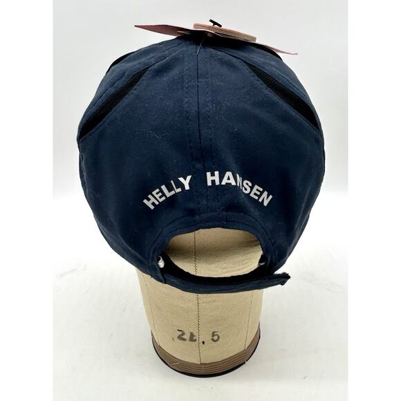 New HELLY HANSEN Navy Viking Yacht Cruises Hat Deck Crew Sailing Boat Baseball - Picture 7 of 12